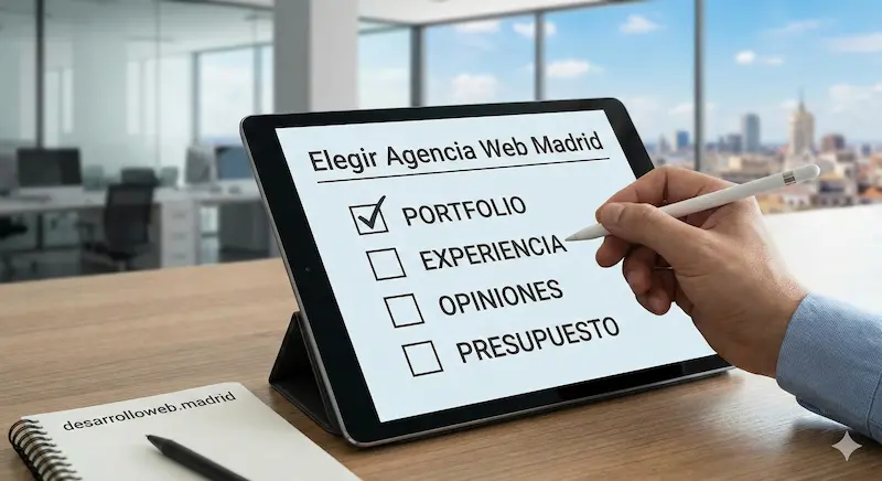 Cómo Elegir la Mejor Agencia de Diseño Web en Madrid (Sin Equivocarte)