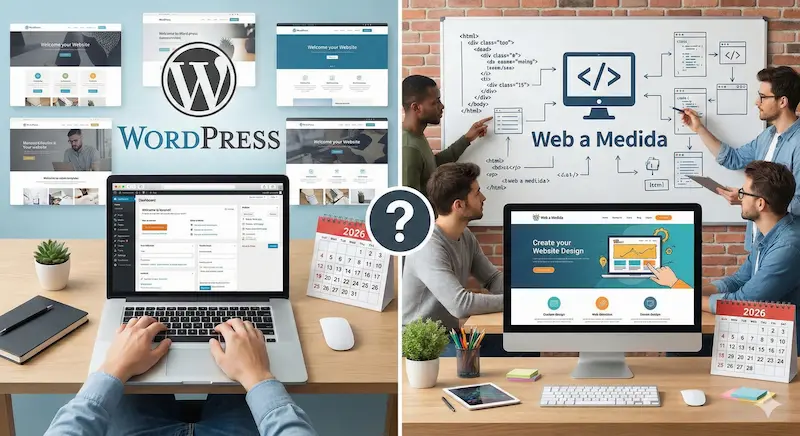 WordPress vs Web a Medida: ¿Qué Elegir para tu Negocio en 2026?